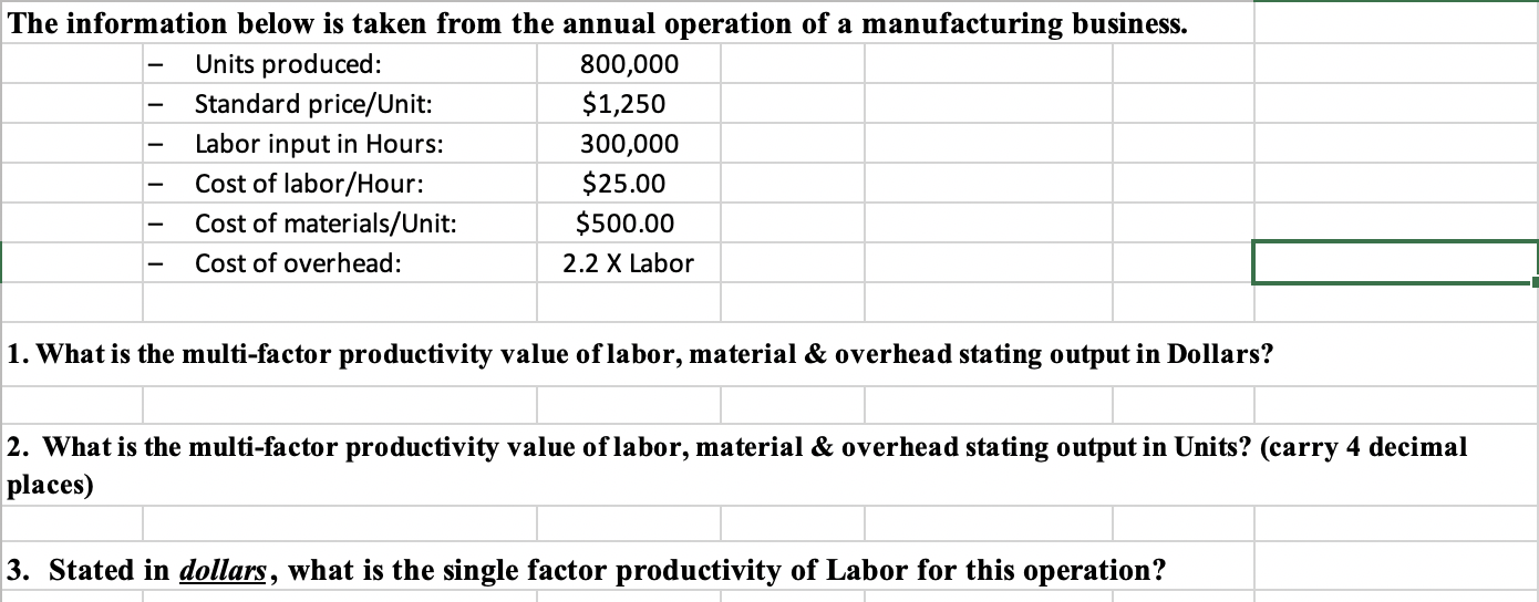 PLEASE SHOW YOUR WORK, INCLUDING THE FORMULA!!!