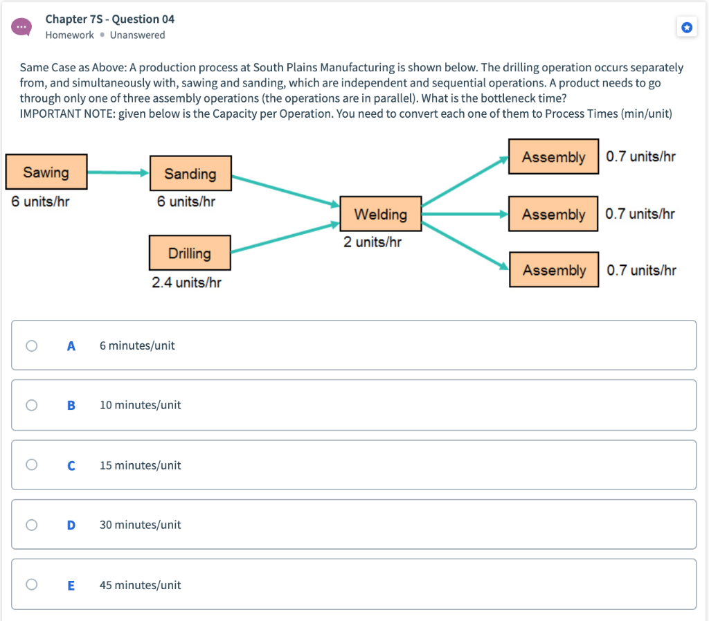 Chapter 75 - Question 04 Homework. Unanswered