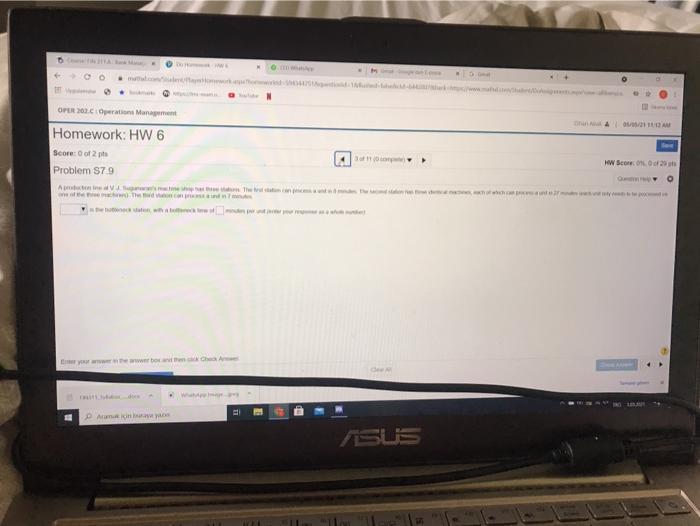 A production line at V. J. Sugumaran's machine