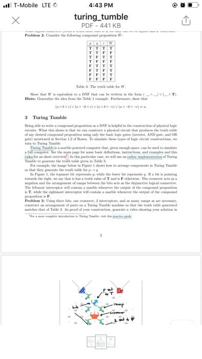 problem 2 Problem 2. Consider the following