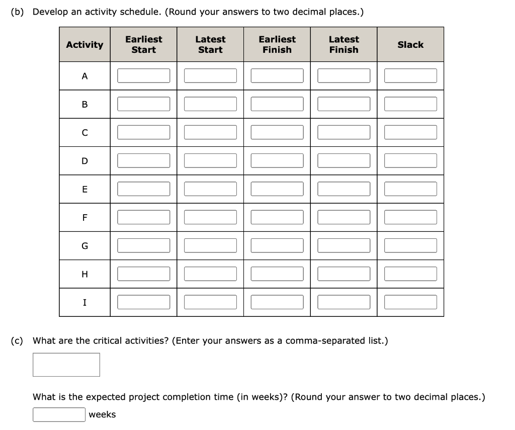 Please correctly solve B C and D mark in BOLD