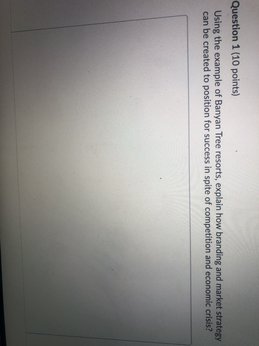 Question 1 (10 points) Using the example of