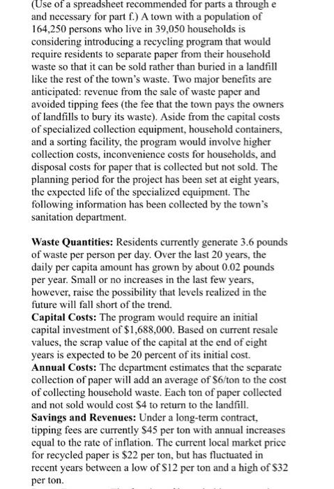 solve using excel the question is complete,