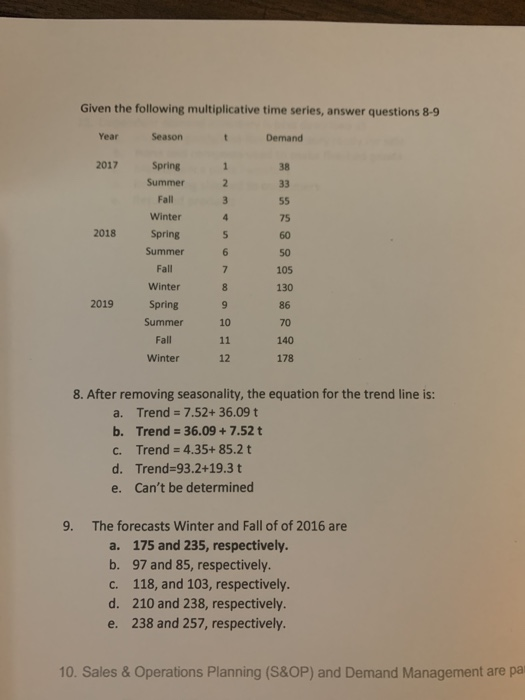 can you show work in excel please? thank you!!