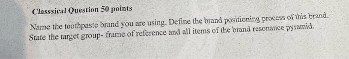 help me please Classsical Question 50 points Name