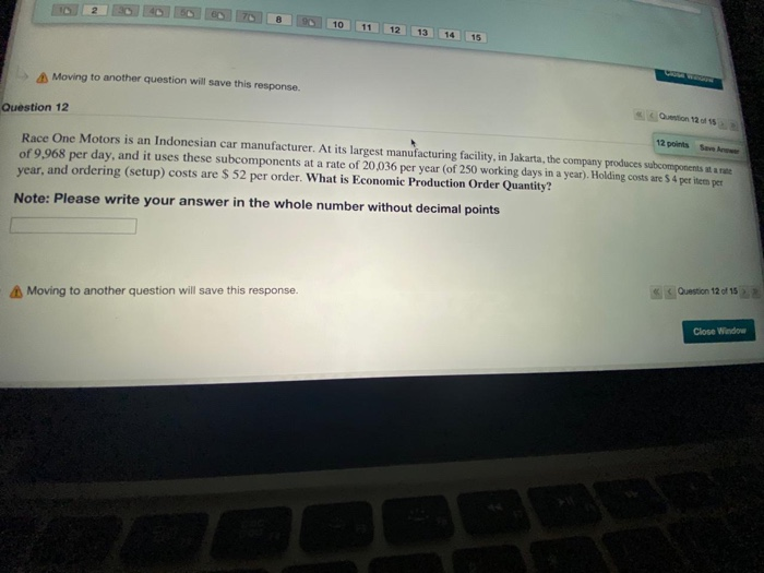 2 8 10 11 12 13 Moving to another question will