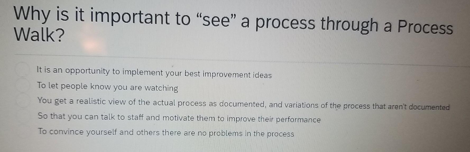 A cycle time problem can lead to Increased