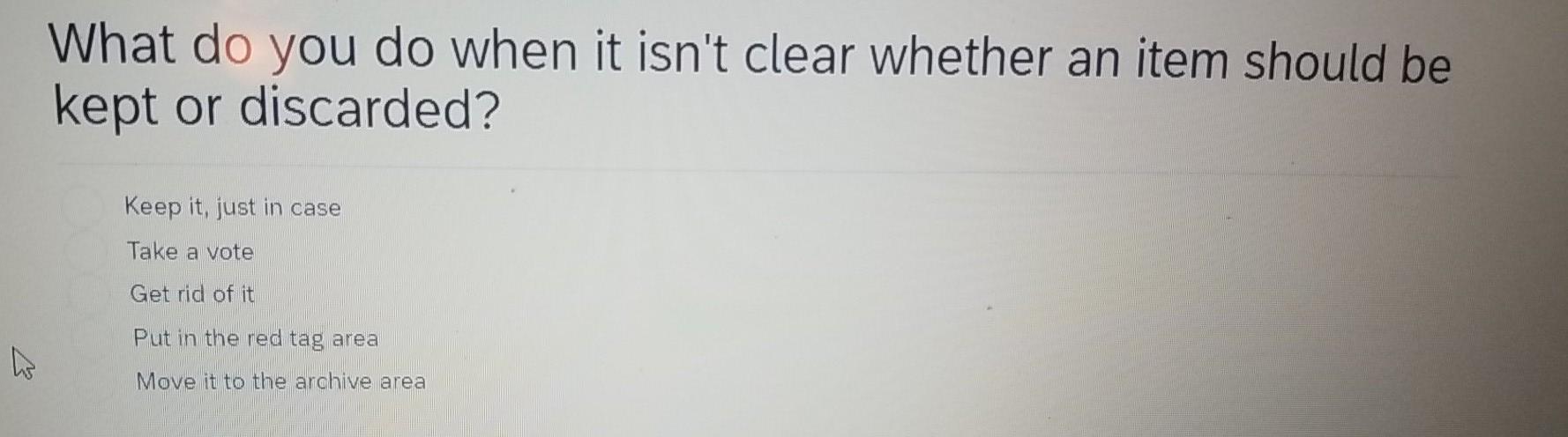 A cycle time problem can lead to Increased