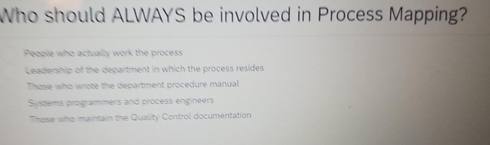 A cycle time problem can lead to Increased