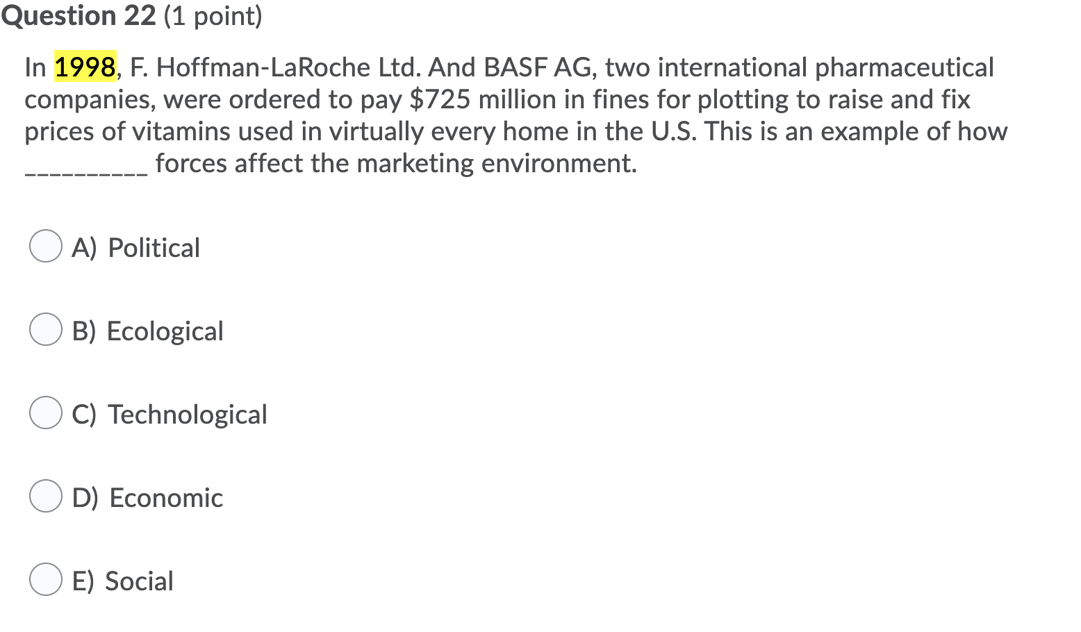 Question 29 (1 point) High involvement purchase