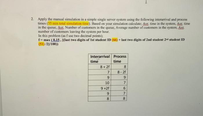 student 1 : 66 student 2: 51