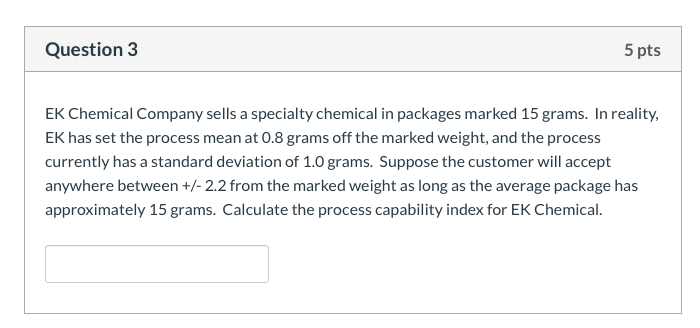 Question 2 5 pts Tyler Apiaries sells bees and