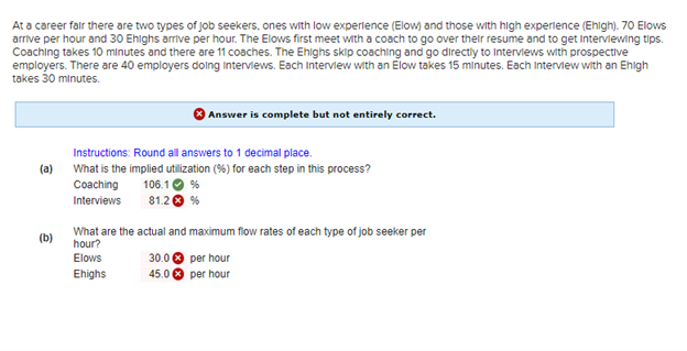 At a career fair there are two types of job