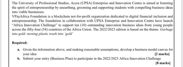 The University of Professional Studies, Accra