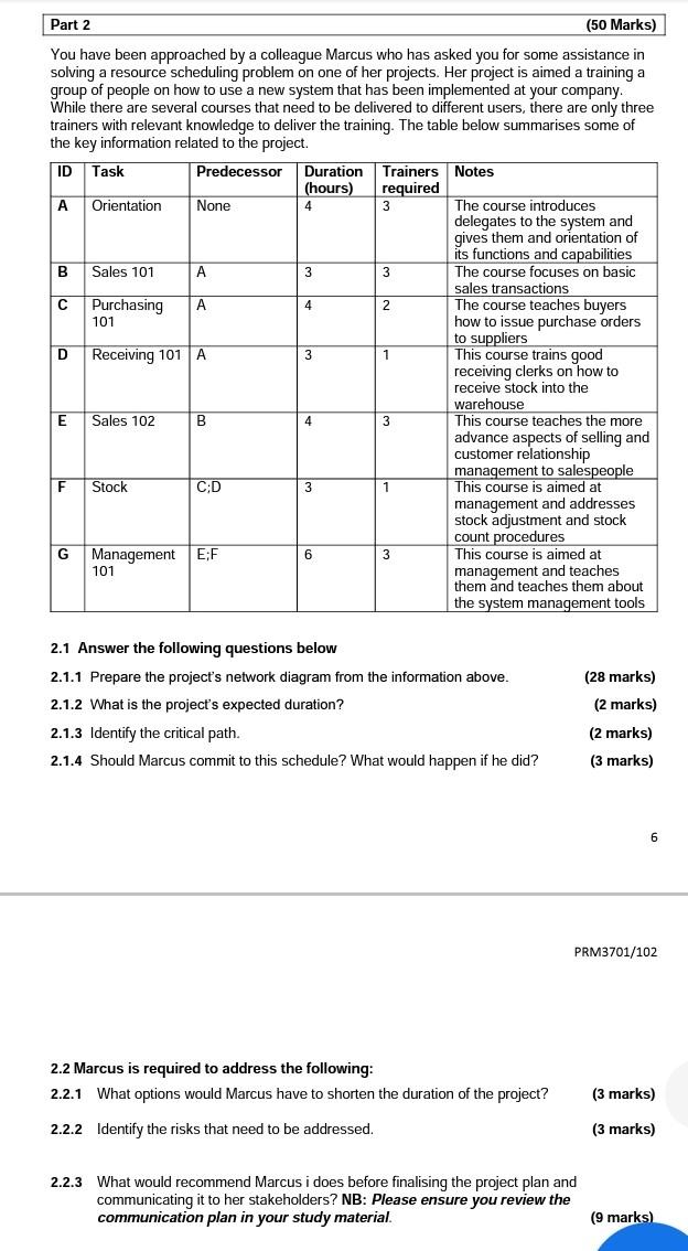 Please answer part 1 and part 2 only 2.2 and do