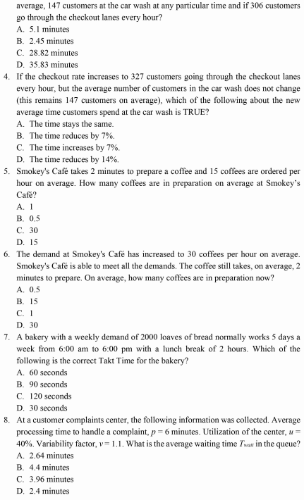 Could someone please help with questions Part II.