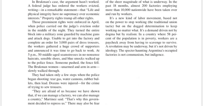 help me create a case Revolution without Ideology