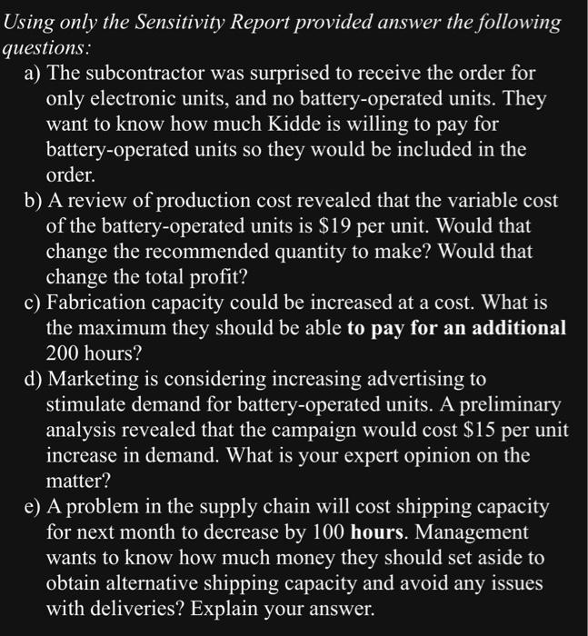 Need step by step process with correct final