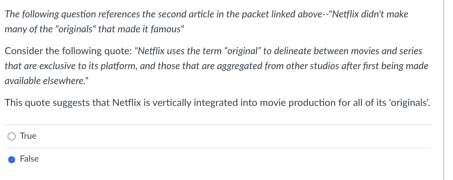 The following question references the second