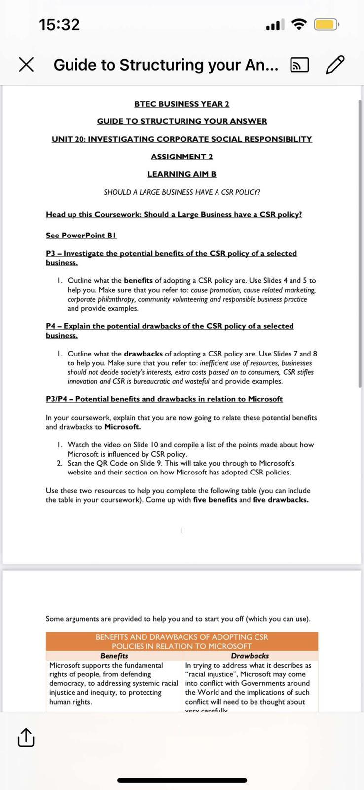 15:32 X Guide to Structuring your An... a o o