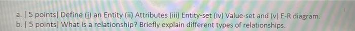 only question B , what is the Relation in