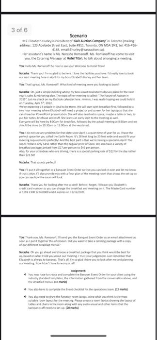 Create a BEO/Checklist along with Floor plan