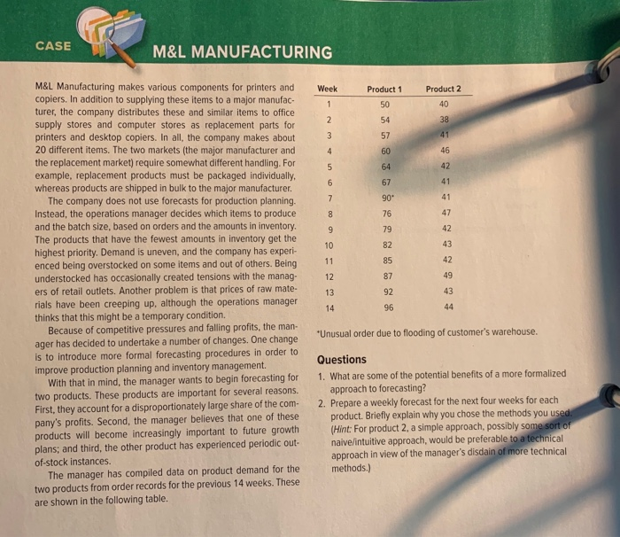 for question 2 show all work and calculations.