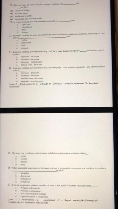 Please select the correct selection paragraph 20.