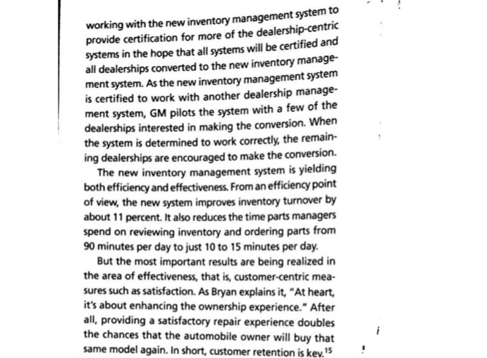 Your group is a consulting team from a large well