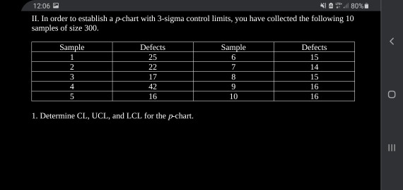 HW #2. Solve the following two problem sets. Show