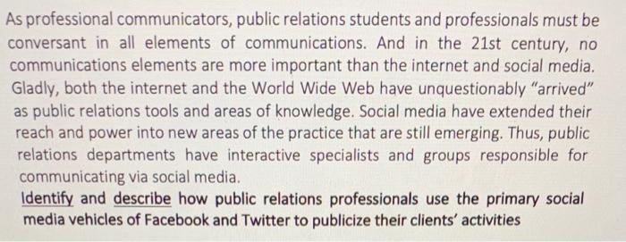 short answer please As professional