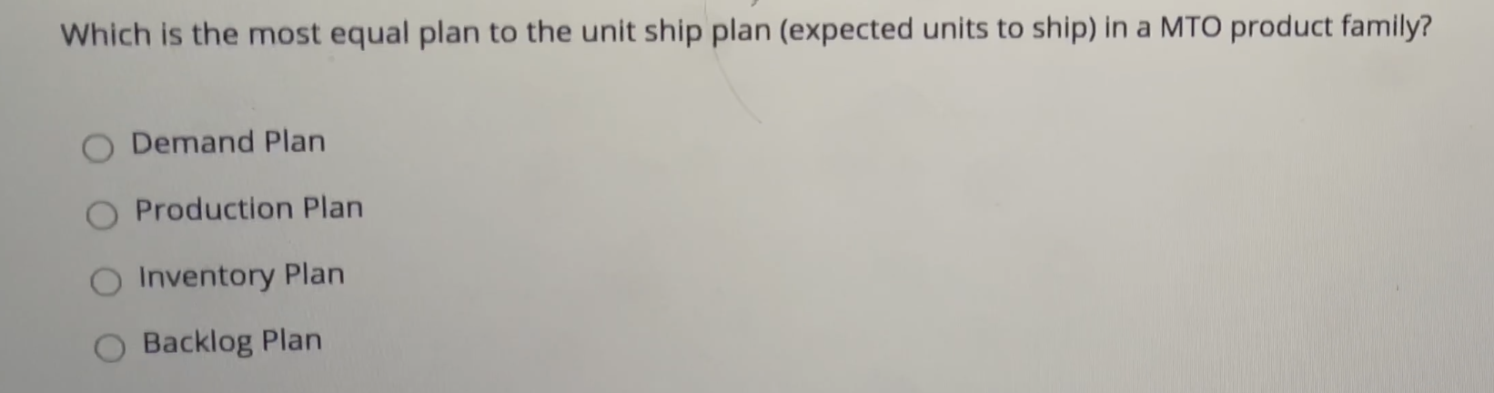 Which is the most equal plan to the unit ship