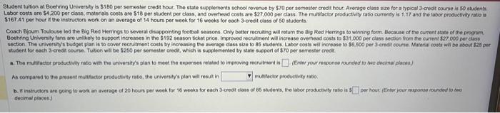 $163.41 per hour * the instructors work on an