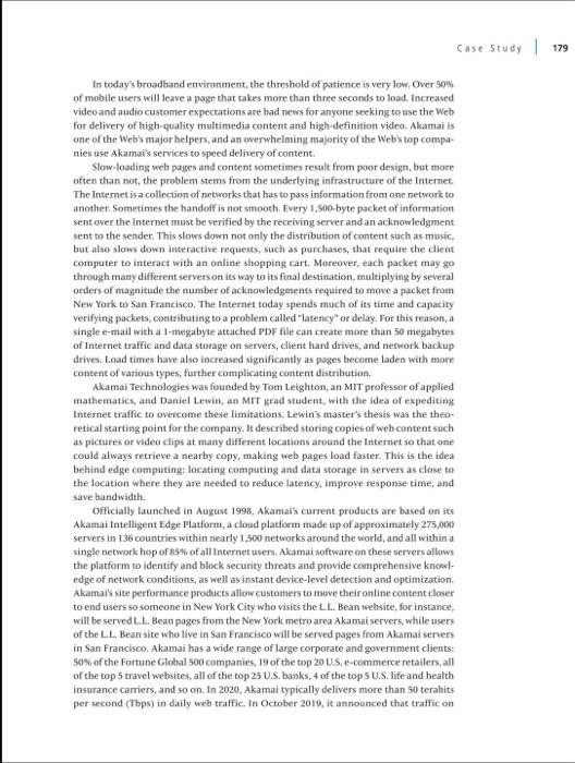 SUBJECT: E-commerce Summary this following case