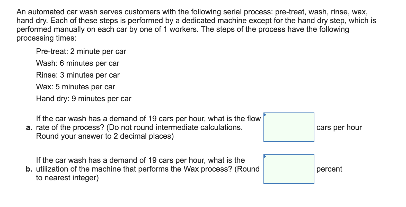 An automated car wash serves customers with the