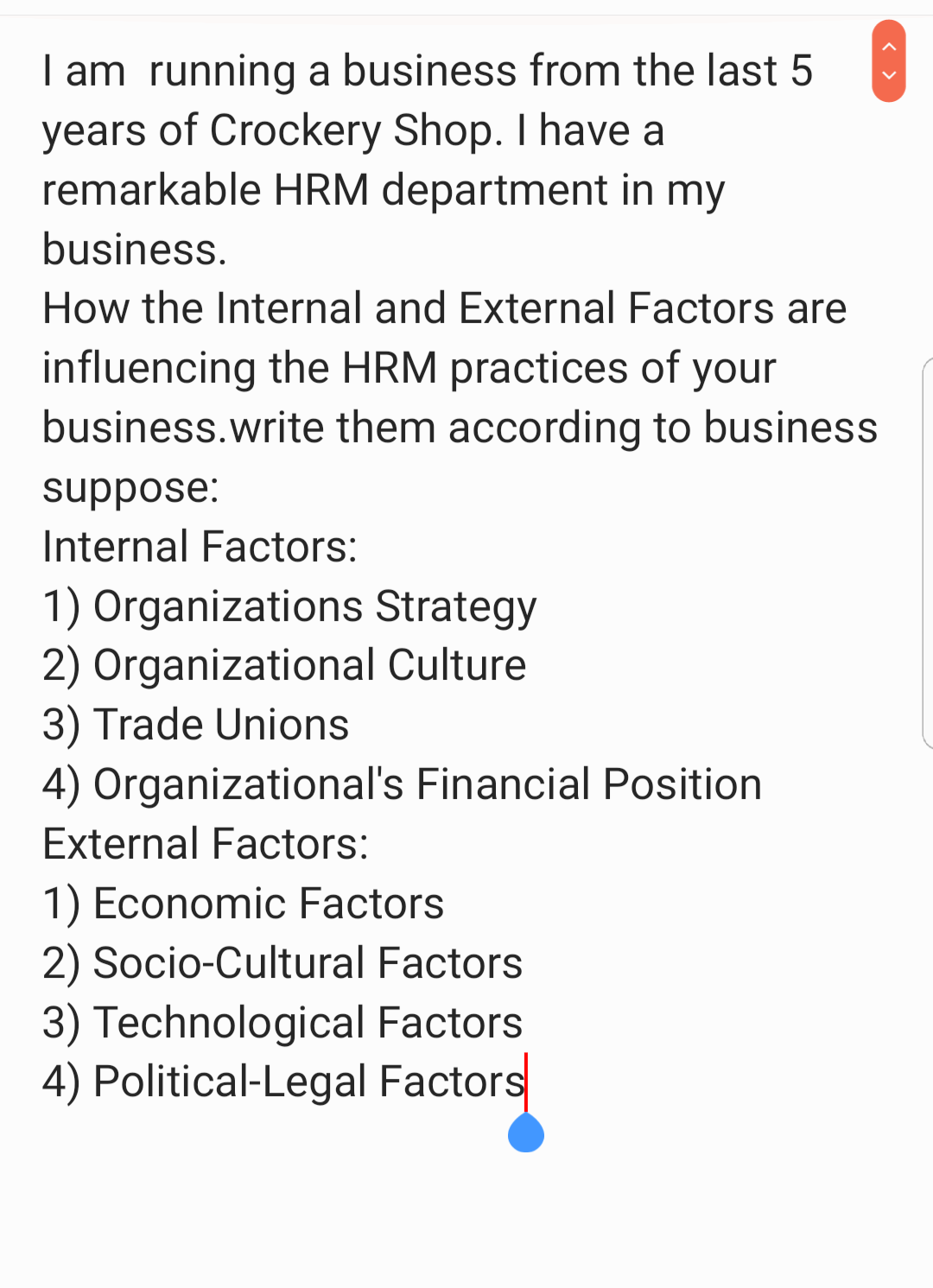 I am running a business from the last 5 years of