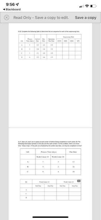 9:56 4 Blackboard Read Only - Save a copy to