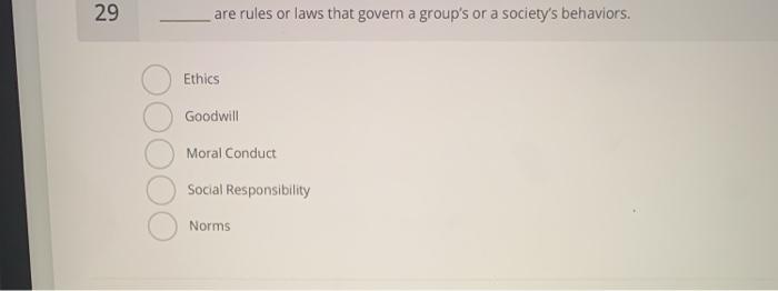 There are 5 easy multiple choice questions please