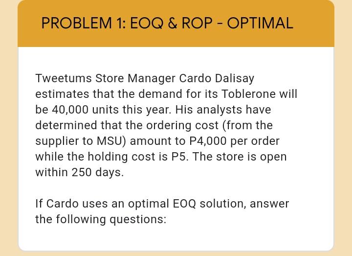 hope you can answer it with a solution included.