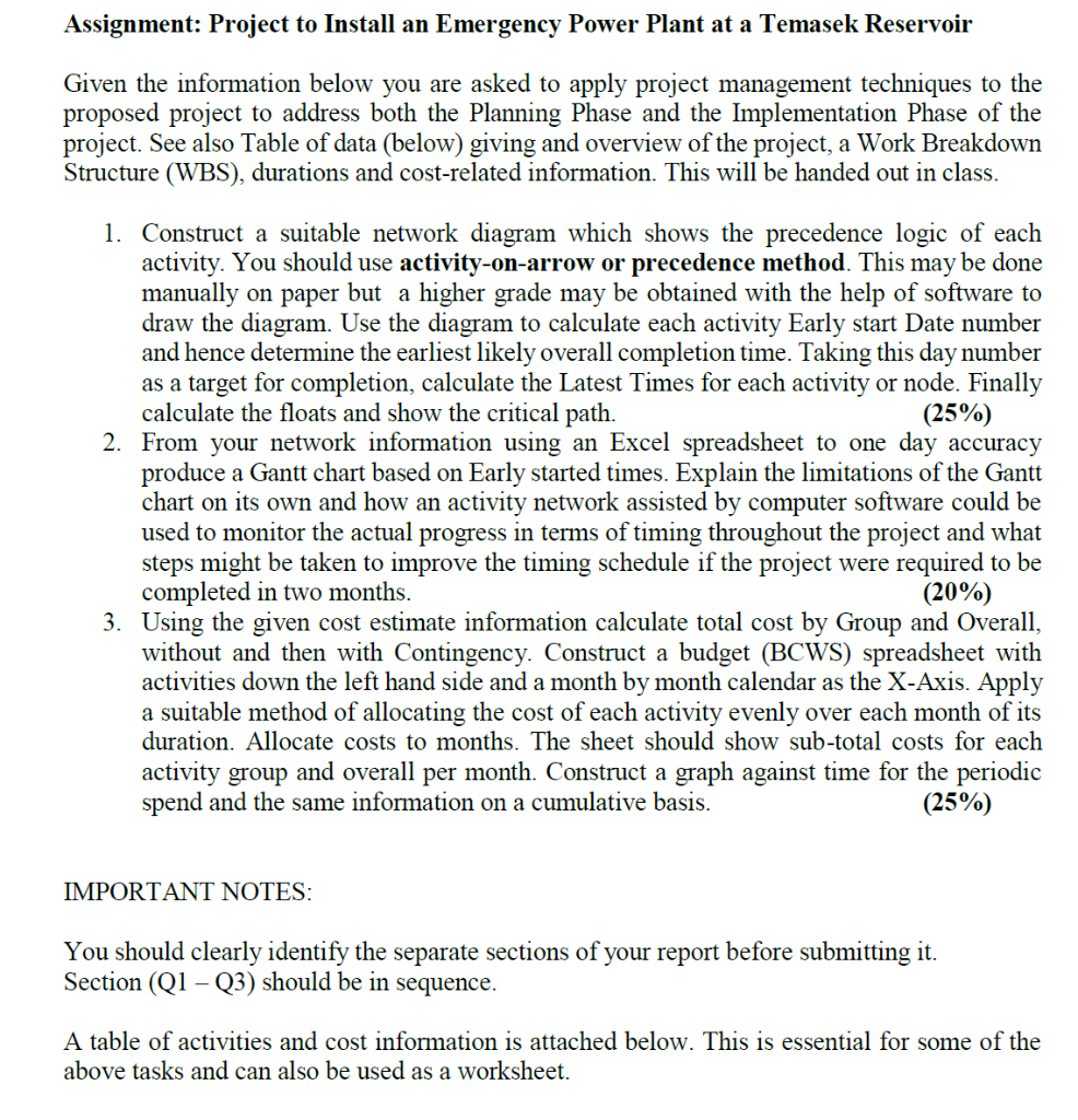 Given the information below you are asked to