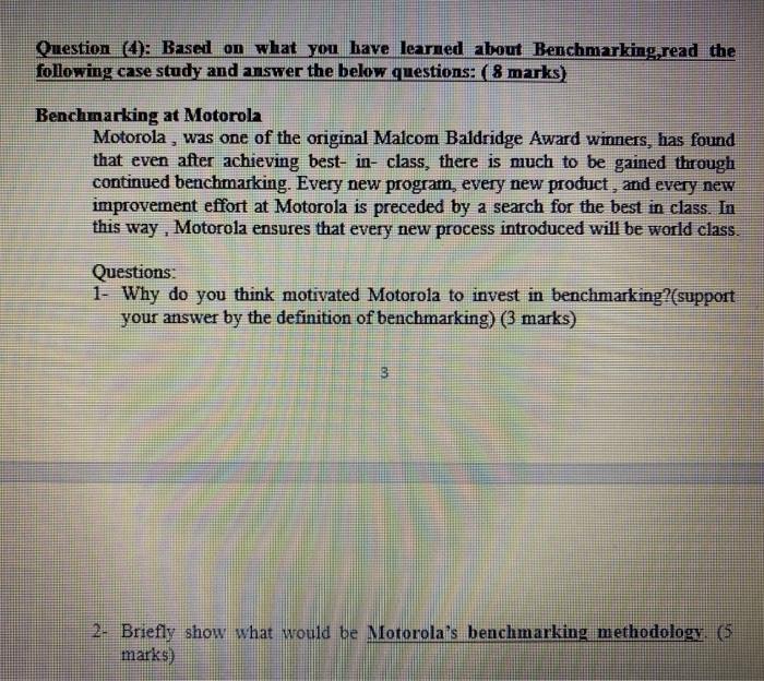 MAGT 414 Question (4): Based on what you have