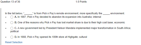 Pick n Pay Pick n Pay is the second largest