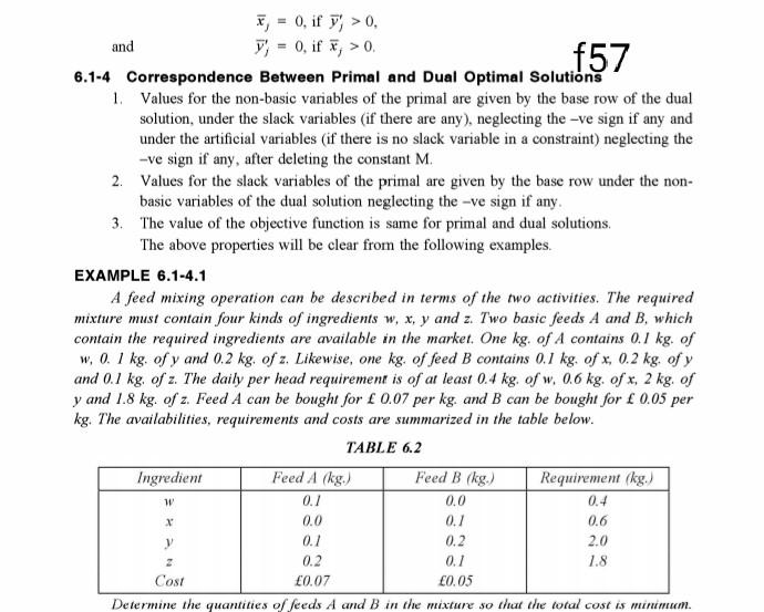 , = 0, if y> 0, and V) = 0, if X, > 0 f57 6.1-4