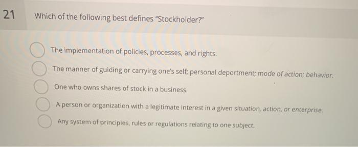 There are 4 easiest multiple choice questions