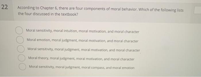 There are 4 easiest multiple choice questions