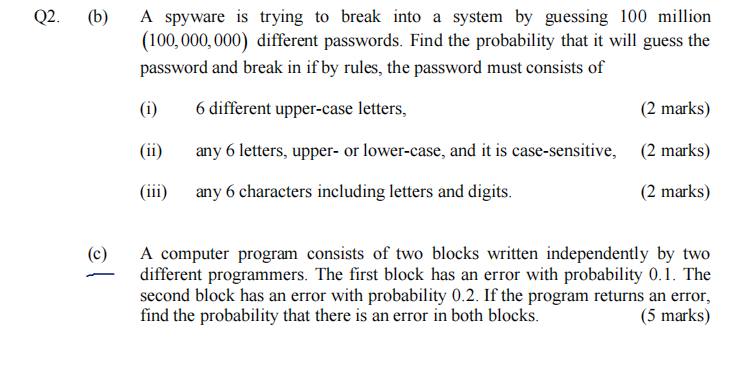 Help to solve these following ques