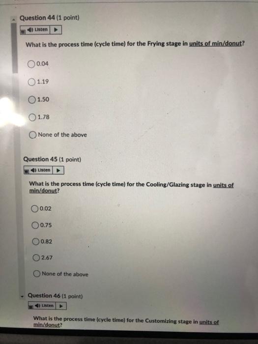answer 44+45+46 Please read the below mini case