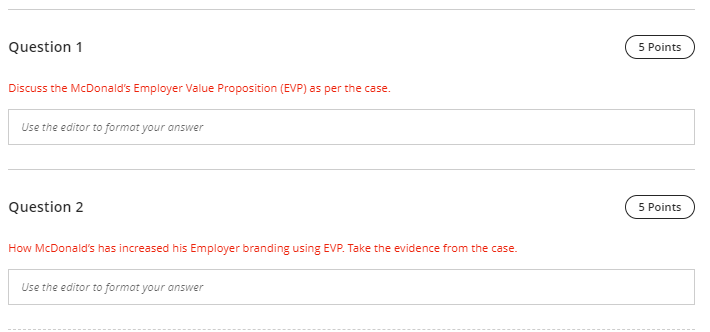 Case Study: McDonalds Ive been using McDonalds as