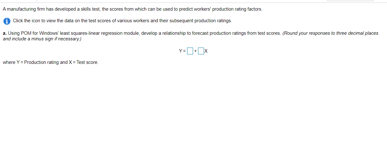 Worker Worker K L M A B D E F Test Score 55 38 93