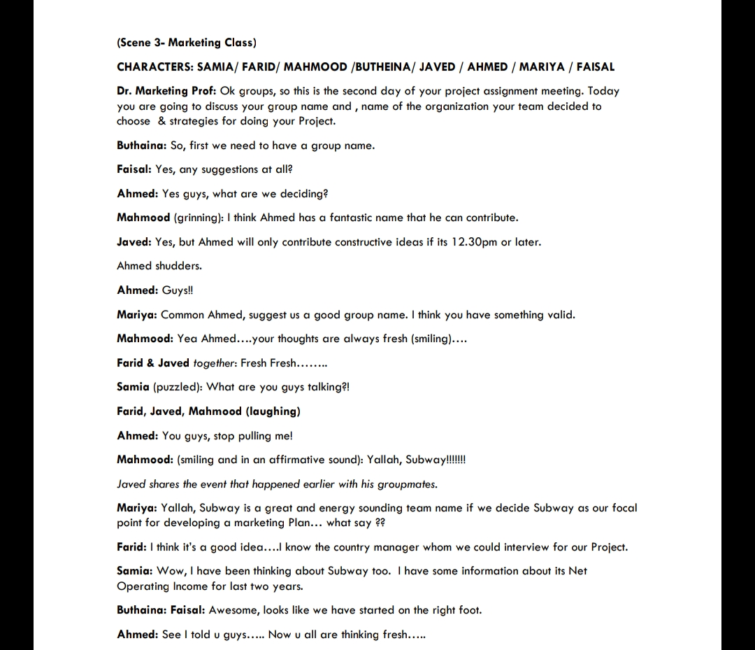 What theory of group communication can you relate